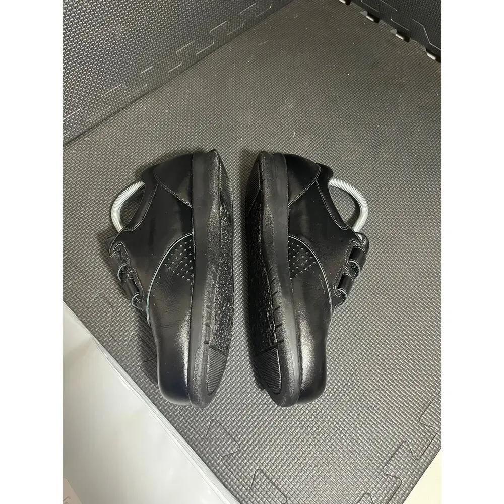 SAS Women's Me Too Black‎ Active Walking Shoes Hook and Loop Black Size 8 Narrow
